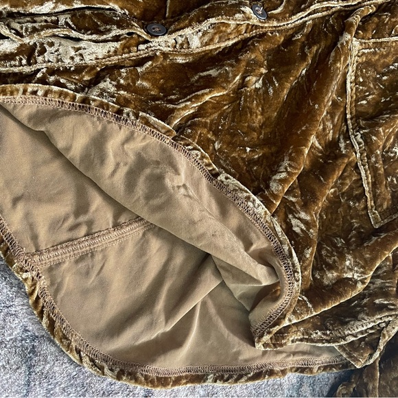 Free People night skies velvet blouse - Picture 11 of 14